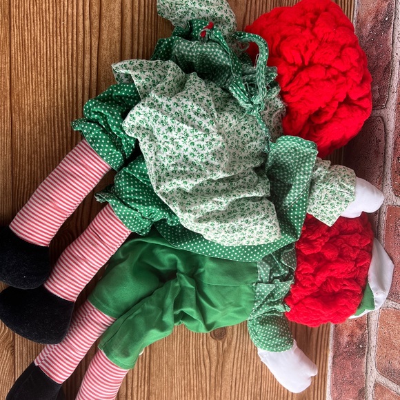 Vintage handmade Raggedy Ann and Andy dolls handcrafted by me about 40 years ago - Picture 5 of 5